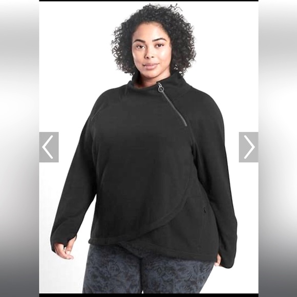 Athleta Cozy Karma Asym neck sweatshirt
Black Size XL New with tag plush fleece - Picture 1 of 10